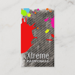 GC Xtreme målar Visitkort