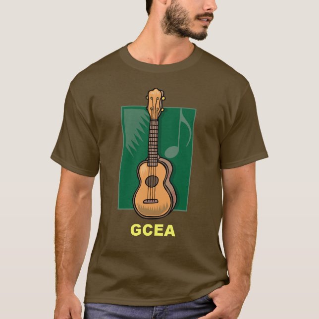 GCEA (Ukulele) Tee Shirt (Framsida)