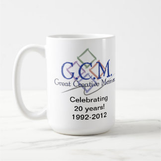 GCM-logotypMugg-Vit Kaffemugg