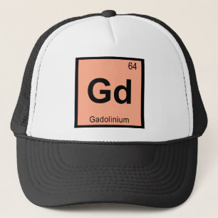 Gd - Gadolinium kemi periodiska systemet symbol Keps