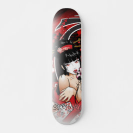 GD-Geisha Skateboard Bräda 20 Cm