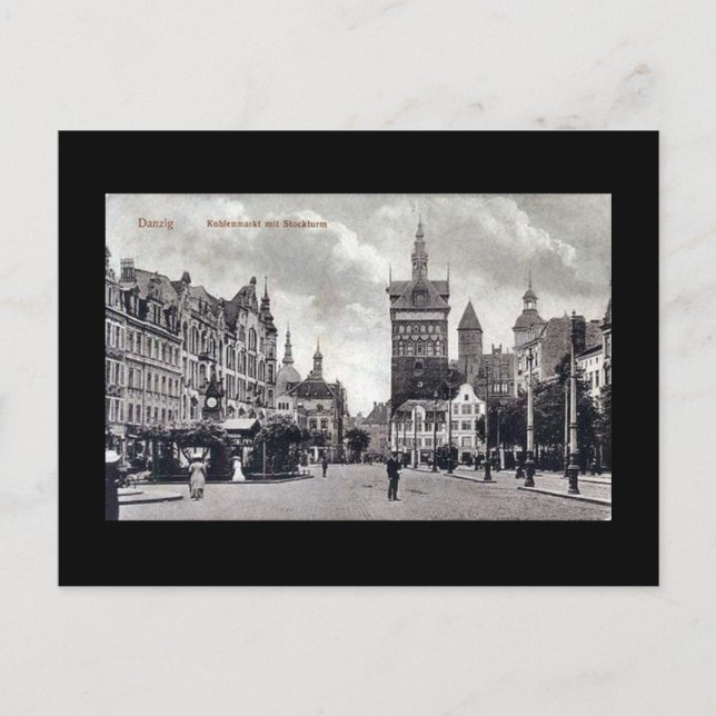 Gdansk/Danzig - Kohlenmarkt Vykort (Framsida)