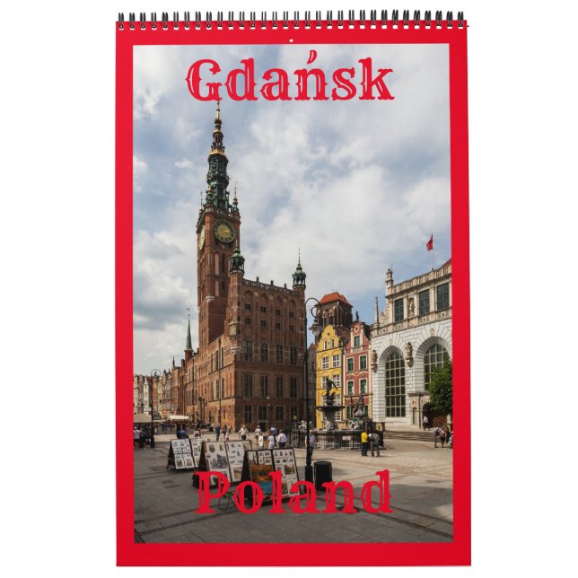 Gdańsk - Danzig - Polen - Europa Kalender (Omslag)
