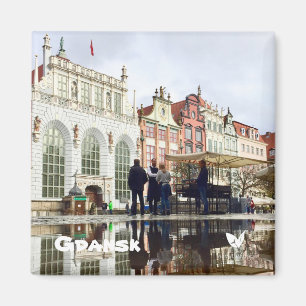 Gdansk, Polen - av Velvet Escape Magnet