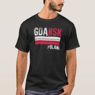 Gdansk Polen Flagga polska Manar Womens Kids T Shirt