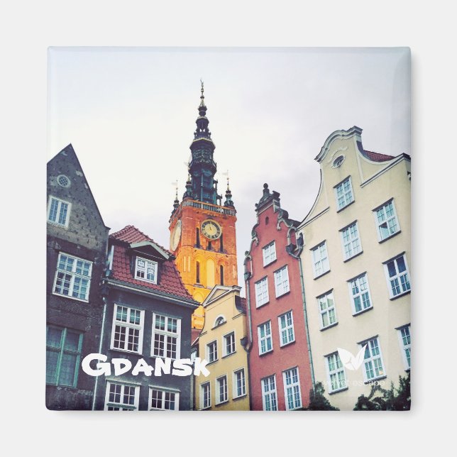 Gdansk, Polen - magnet by Velvet Escape (Framsidan)