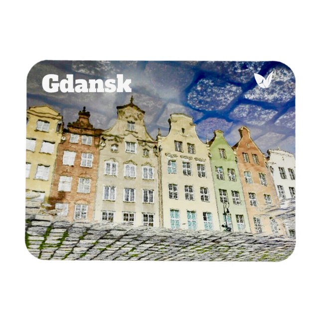 Gdansk, Polen - magnet by Velvet Escape (Horisontell)