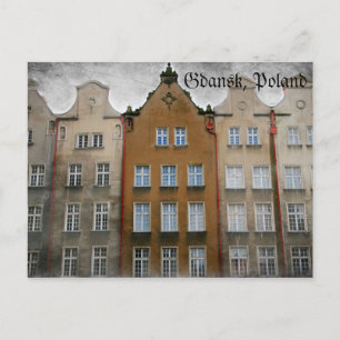 Gdansk, Polen Vykort