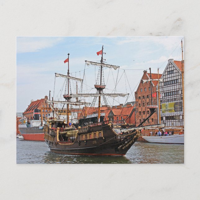 Gdańsk, Polen Vykort (Framsida)