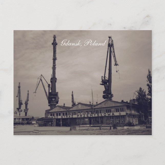 Gdansk, Polen Vykort (Framsida)