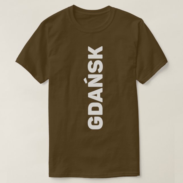 Gdansk T Shirt (Design framsida)