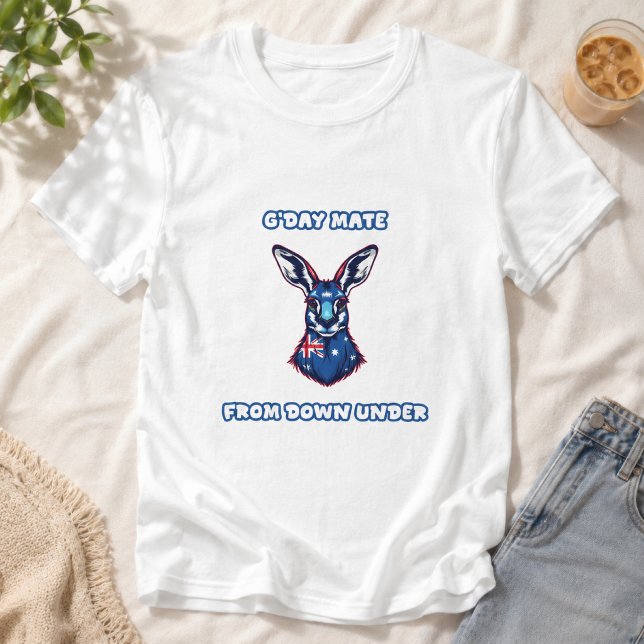 G'day kompis från Down Under Hälsar Australien T Shirt (Skapare uppladdad)