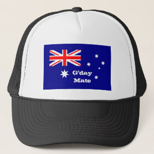 G'day Mate & Australian Flagga mode / Australien Keps