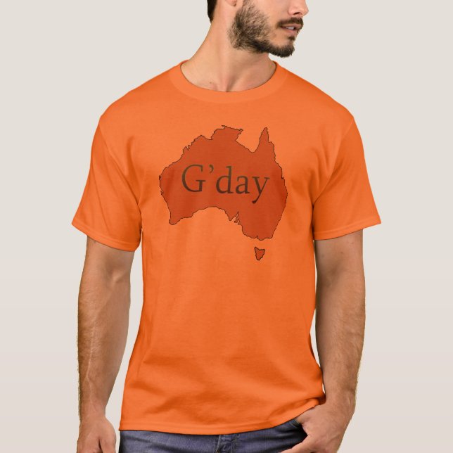 G'day T-shirt (Framsida)