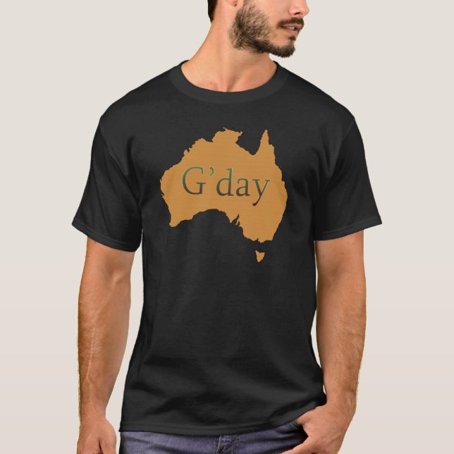G'day T-shirt (Framsida)