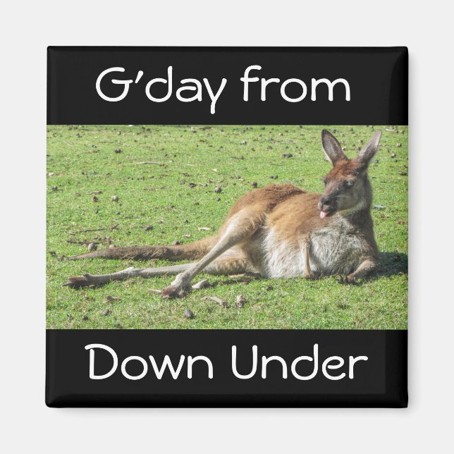 G'day under Kangaroo Magnet (Framsidan)