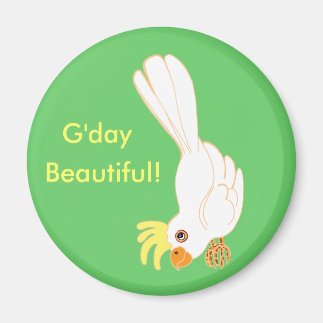 G'day vacker! magnet (Framsidan)