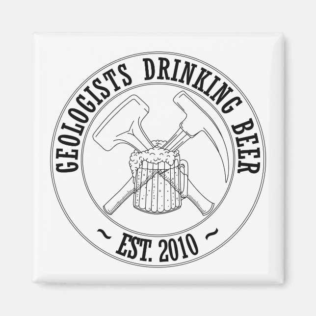 GDB-Standard (B&W) Magnet (Framsidan)