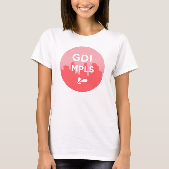 GDI MPLS Logotyp Slouchy Tee (Framsida)
