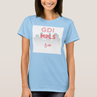 GDI MPLS Skyline Burnout Tee Shirt