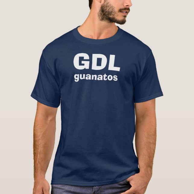 GDL guanatos Tee Shirt (Framsida)