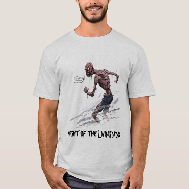 GDL-NATT AV DEN BOSATT PAPPORT-TRÖJA TEE SHIRT (Framsida)