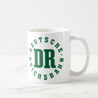 GDR / DDR Railway - Deutsche Reichsbahn Sign Kaffemugg