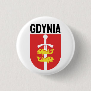 Gdynia-jacka av arm, Polen Knapp