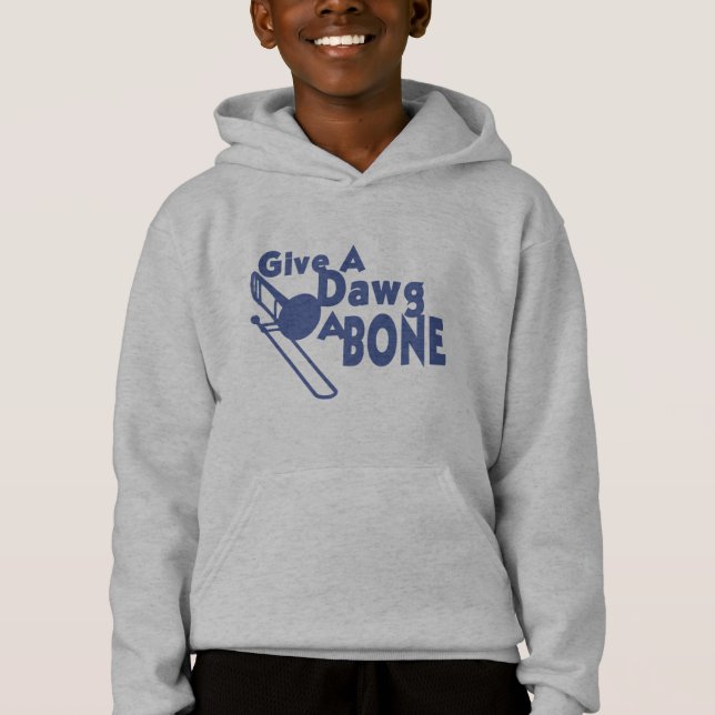 Ge a Dawg a Bone T Shirt (Framsida)