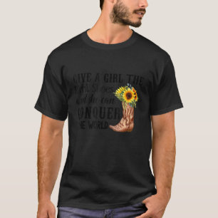 Ge A Girl Höger Shoes och hon kan erövra det T Shirt