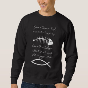 Ge A Man A Fish Lång Ärmad Tröja