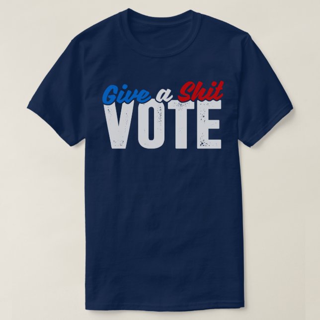 Ge a Omröstning T Shirt (Design framsida)