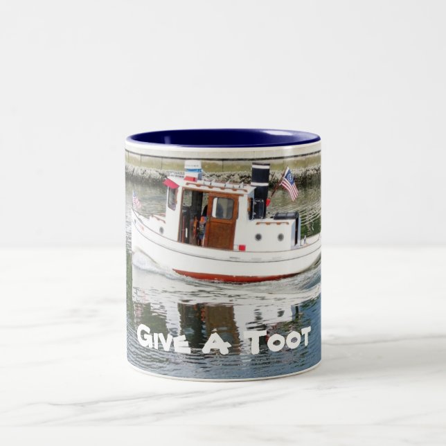 Ge a Toot Tug Boat Coffee Mugg (Center)