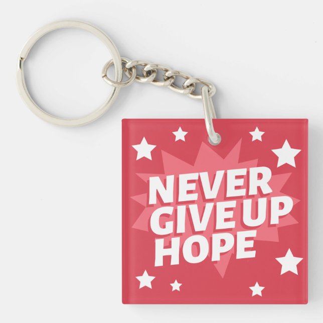 Ge aldrig upp  (Framsidan)