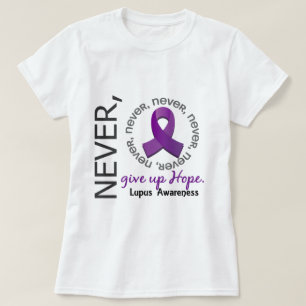 Ge aldrig upp hoppLupus Tee Shirt