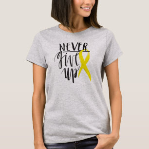 GE ALDRIG UPP kvinna Bella+Kanfas bästa Flowy T-shirt
