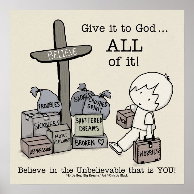 Ge allt för Gud Poster (Framsidan)