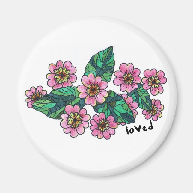 Ge älskade en lite daglig inspiration. magnet (Framsidan)