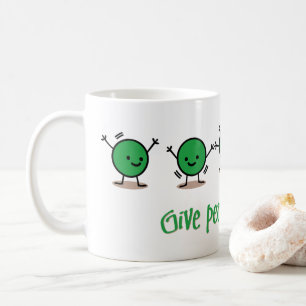 Ge är en chans kaffemugg