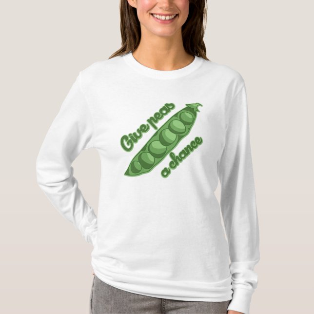 Ge är en chans tee shirt (Framsida)