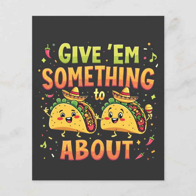 Ge är något för Taco om Cinco De Mayo (Framsida)