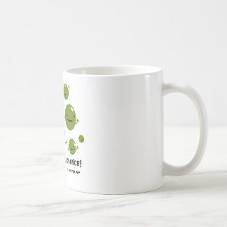 Ge ärtor en riskera kaffemugg