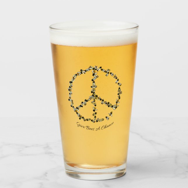 Ge Bees A Chance Glaskopp (Framsida fylld)