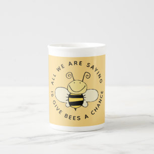 Ge bin a Chance Cutie Bee Benporslin Mugg