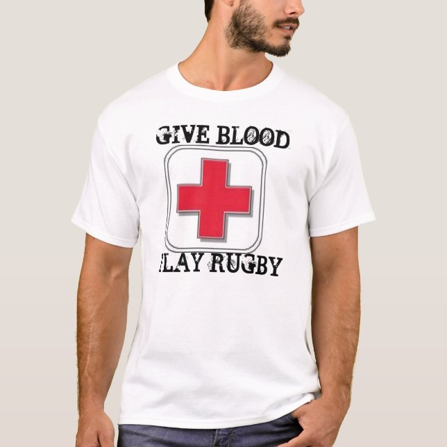 GE BLOD, LEKRUGBY TRÖJA (Framsida)