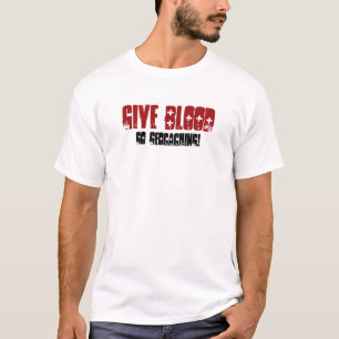 Ge blod t shirt