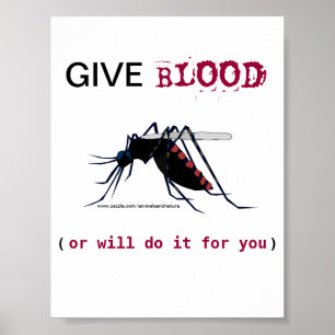 Ge Blood Mosquito Poster