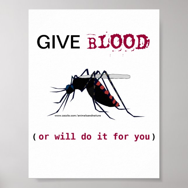 Ge Blood Mosquito Poster (Framsidan)