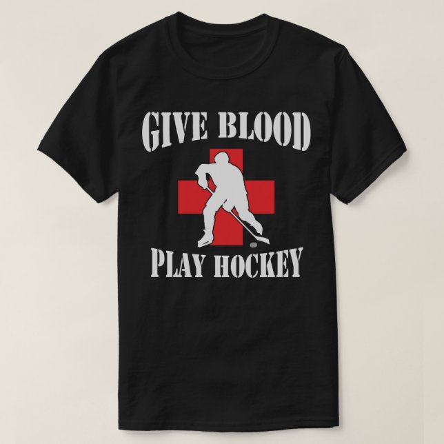 Ge Blood Play Hockey Essential T-Shirt (Design framsida)