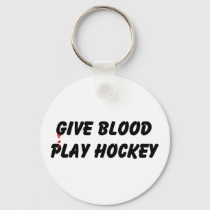 Ge Blood Play Hockey Nyckelring